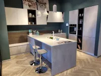 Cucina ad angolo in laminato materico altri colori Infinity a prezzo scontato