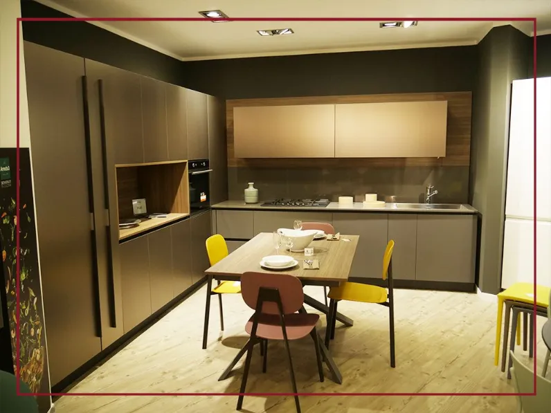 Cucina altri colori moderna ad angolo Arredo3 Kal a soli 9900