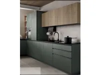 Cucina Materia 5 moderna altri colori Essebi ad angolo scontata 32%