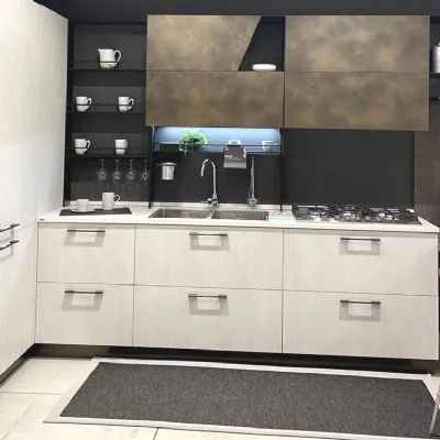 Cucina altri colori moderna ad angolo Mood Scavolini in Offerta Outlet