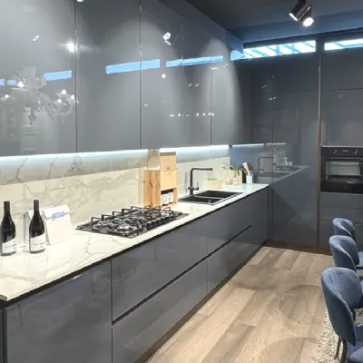 Cucina altri colori moderna ad angolo Pop Mobilturi a soli 14500 Euro