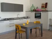 Cucina altri colori moderna ad angolo Quadra Artec