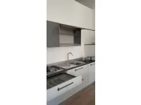 Cucina altri colori moderna ad angolo Quadra Artec