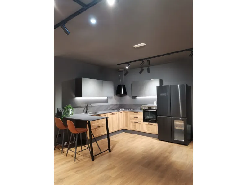 Cucina altri colori moderna ad angolo Sax Scavolini a soli 11300 Euro
