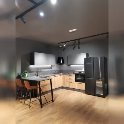 Cucina altri colori moderna ad angolo Sax Scavolini a soli 11300 Euro
