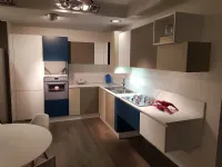 Cucina altri colori moderna ad angolo Space Gd arredamenti in Offerta Outlet