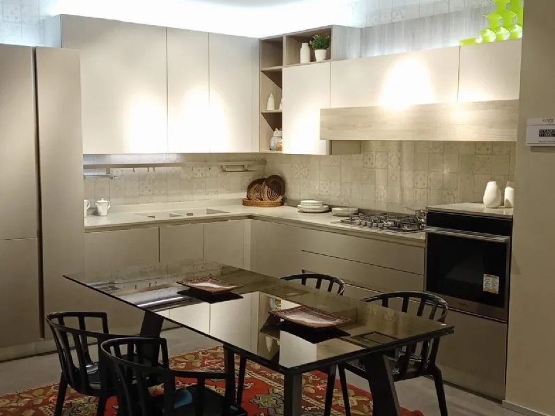 Cucina moderna ad angolo Start time go 19 Veneta cucine a prezzo scontato