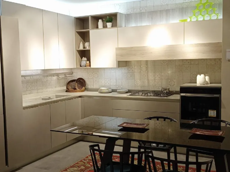 Cucina altri colori moderna ad angolo Start time go 19 Veneta cucine