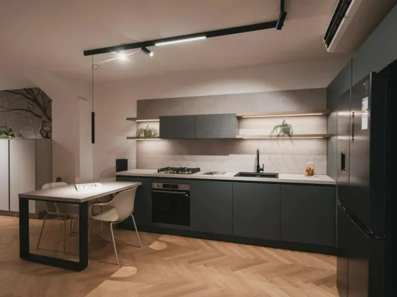 Cucina moderna ad angolo Young Stosa a prezzo scontato