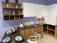 Cucina altri colori moderna ad angolo Urban Record cucine in Offerta Outlet