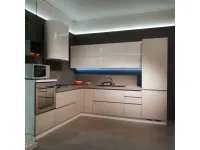 Cucina altri colori moderna ad angolo Wega Arredo3 scontata