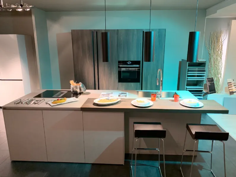 Cucina altri colori moderna ad isola 2.1 copatlife  Copat cucine in offerta