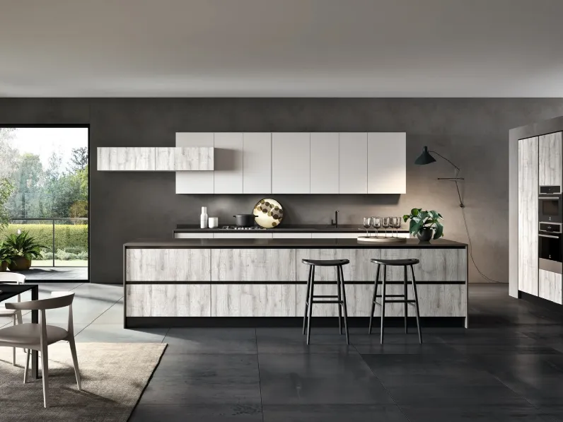 Cucina moderna altri colori Essebi ad isola Astro a soli 10800€