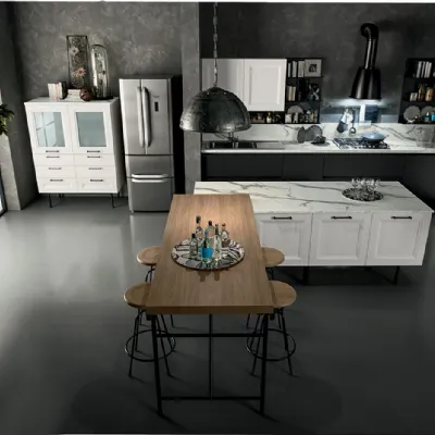 Cucina altri colori moderna ad isola Cucina moderna colombini Colombini casa in offerta