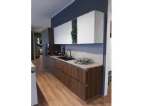 Cucina Ego line - era moderna altri colori Febal con isola scontata 50%