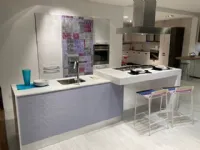 Cucina altri colori moderna ad isola Nilde Lube cucine scontata