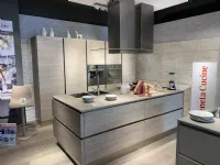 Cucina altri colori moderna ad isola Oyster  Veneta cucine in Offerta Outlet