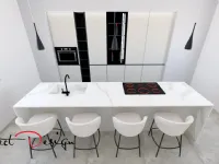Cucina altri colori moderna con isola Arredo3 Kali a soli 8400 Euro