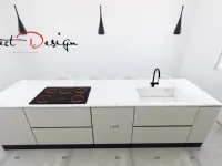 Cucina altri colori moderna con isola Arredo3 Kali a soli 8400 Euro