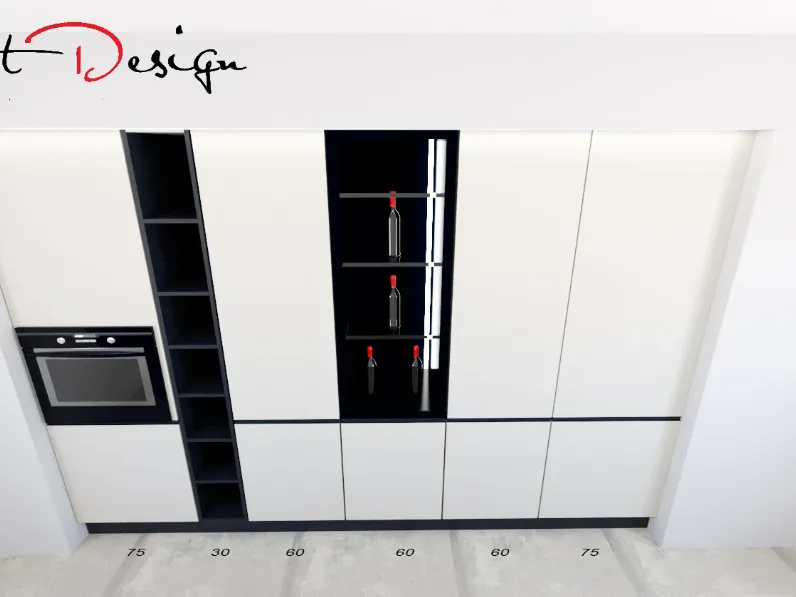 Cucina altri colori moderna con isola Arredo3 Kali a soli 8400 Euro