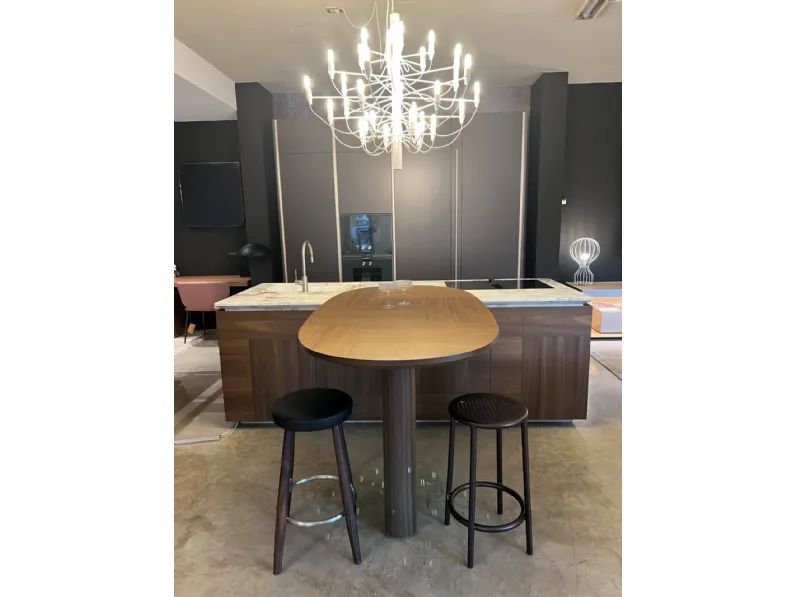 CUCINA con isola Dada Intersection essenza SCONTATA 50%