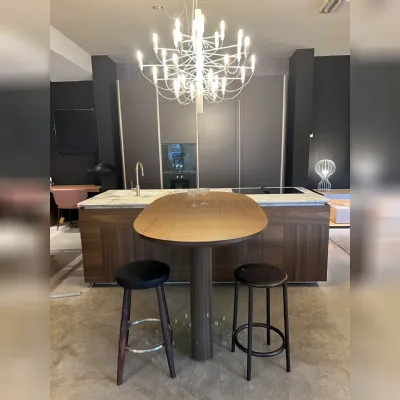 CUCINA con isola Dada Intersection essenza SCONTATA 50%