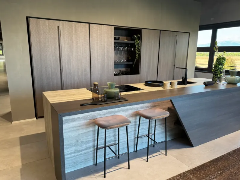 Cucina moderna con isola Zecchinon Zecchinon a prezzo ribassato