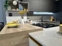 Cucina altri colori moderna con penisola Delinea Scavolini a soli 13300 Euro