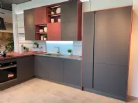 Cucina altri colori moderna con penisola Like soft Veneta cucine