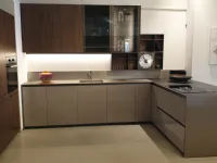 Cucina altri colori moderna con penisola Prime Dada