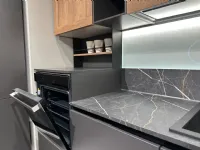 Cucina con penisola moderna altri colori Scavolini Evolution a soli 9000 Euro