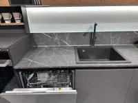 Cucina con penisola moderna altri colori Scavolini Evolution a soli 9000 Euro