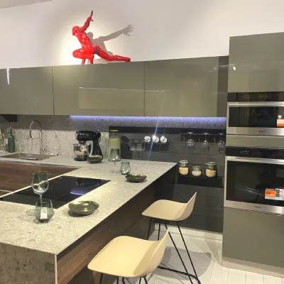 CUCINA con penisola Mobilturi Zante/tiffany SCONTATA 50%