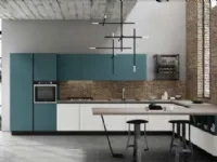 Cucina altri colori moderna con penisola Zara Artigianale in offerta