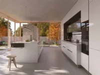 Cucina ad angolo in laminato opaco a prezzo ribassato 30%