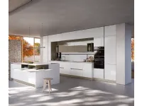 Cucina ad angolo in laminato opaco a prezzo ribassato 30%