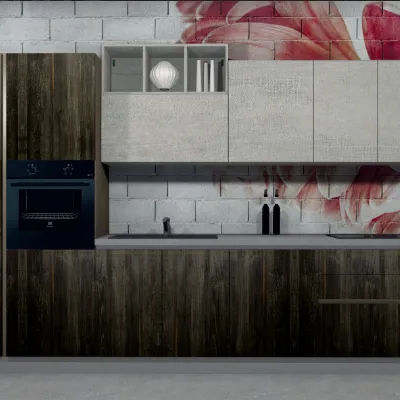Cucina altri colori moderna lineare Composizione da 363 - 2 Arrex