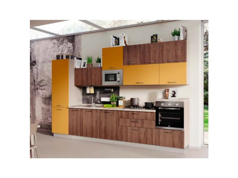 Cucina Cucina cloe 360d moderna altri colori lineare Artigianale scontata 41%