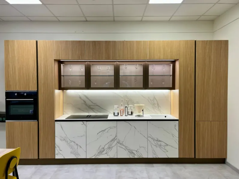 Cucina altri colori moderna lineare Evo cucine Cucina eos a soli 10833