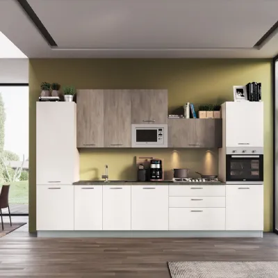 Cucina altri colori moderna lineare Cucina in promozione a roma smart 2-360 Artigianale in offerta