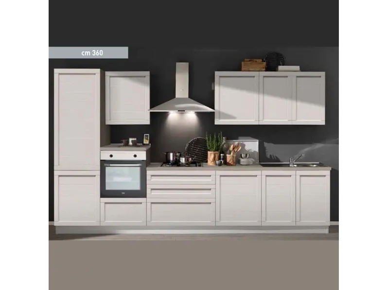 Sconto 30% su cucina lineare in laminato opaco! Acquista ora!
