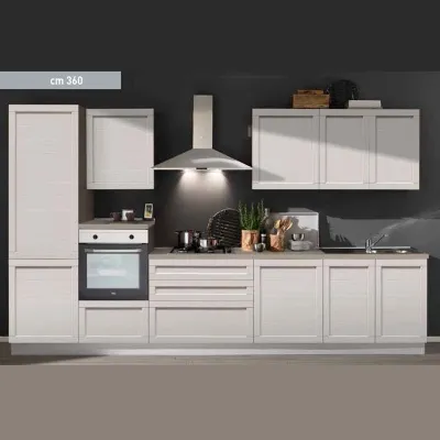Sconto 30% su cucina lineare in laminato opaco! Acquista ora!