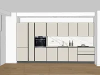 Cucina altri colori moderna lineare Smart gola Gicinque in offerta