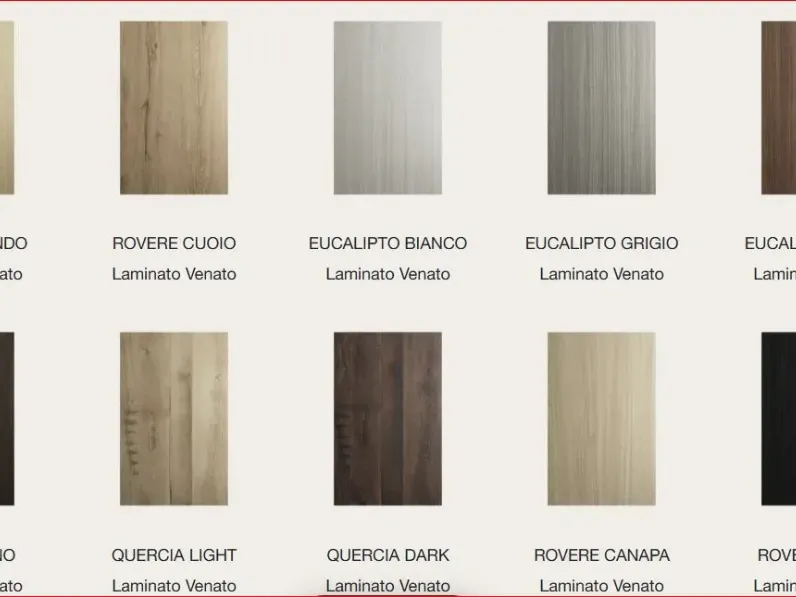 Cucina lineare moderna altri colori Arredo3 Kal� 06 a soli 21084 Euro