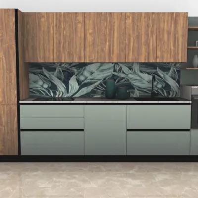 Cucina altri colori moderna lineare Kaya lineare Stosa a soli 6400 Euro