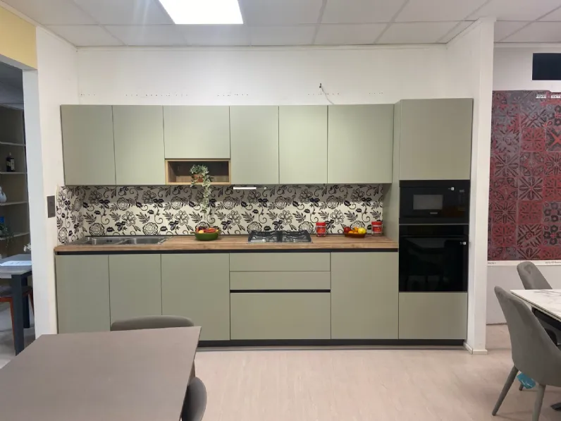 Cucina a prezzo ribassato lineare moderna Loft Arrex