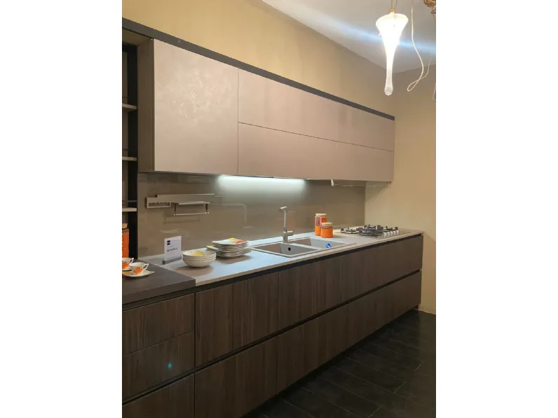 Cucina altri colori moderna lineare Metropolis Stosa