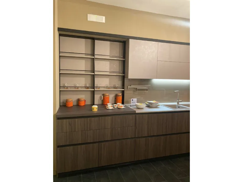 Cucina altri colori moderna lineare Metropolis Stosa