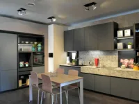 Cucina lineare in melaminico altri colori Miton  a prezzo ribassato