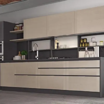 Cucina altri colori moderna lineare Mood Astra scontata